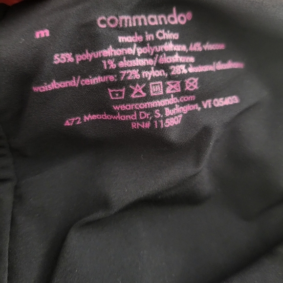 Commando Textured faux Leather Leggings Size Medium - Picture 3 of 6